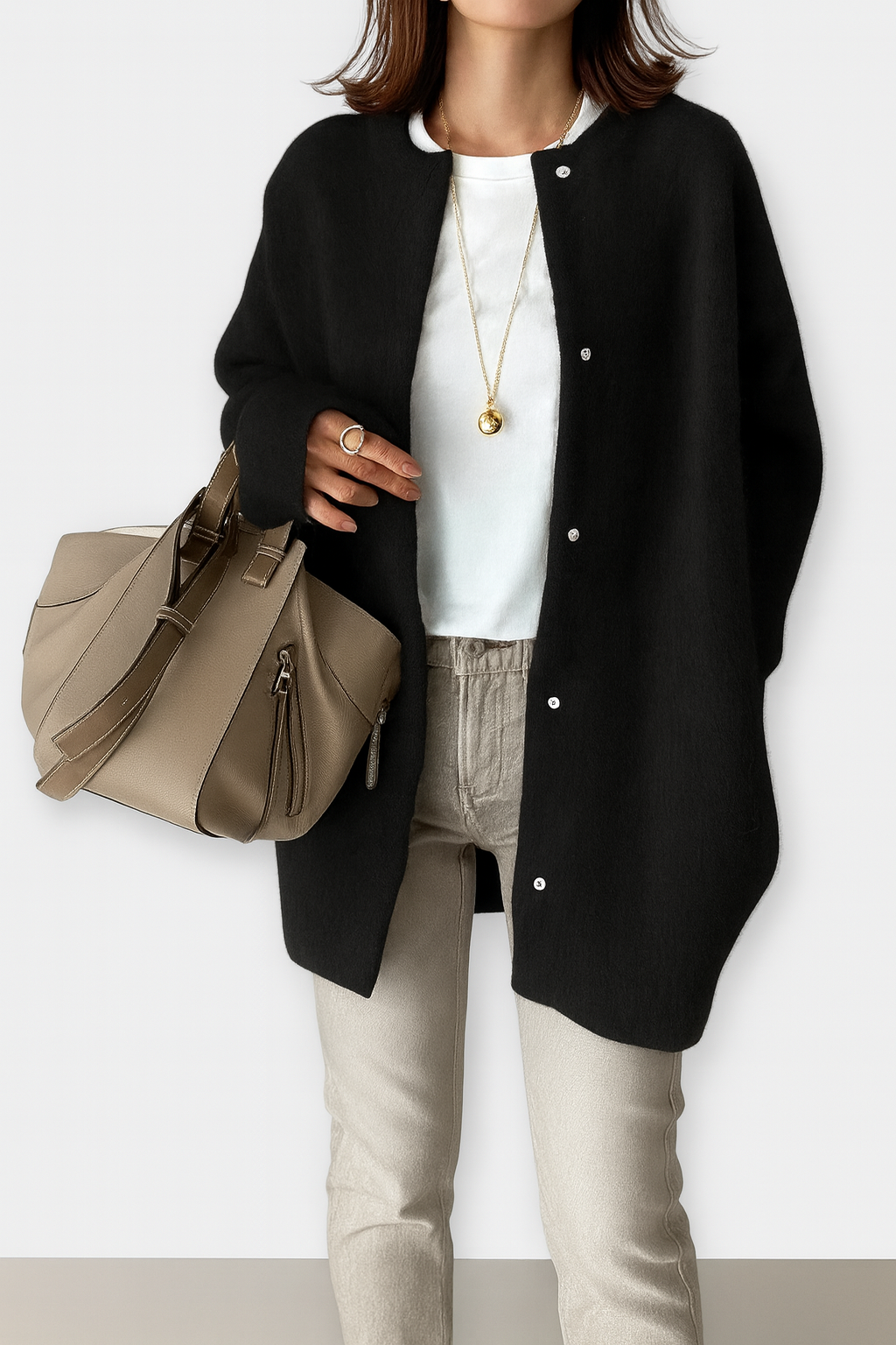Minimalistisk Cardigan – Enkel elegance til hver dag