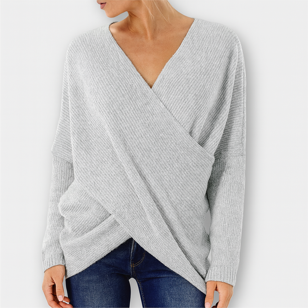 Strikket cardigan – Elegant grøn komfort
