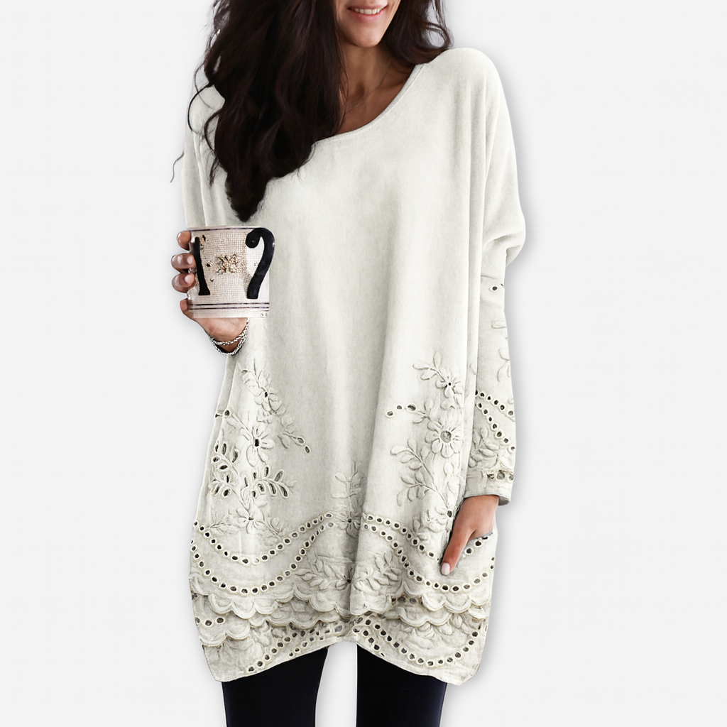 Spidsbluse – Feminin elegance med komfortabel pasform