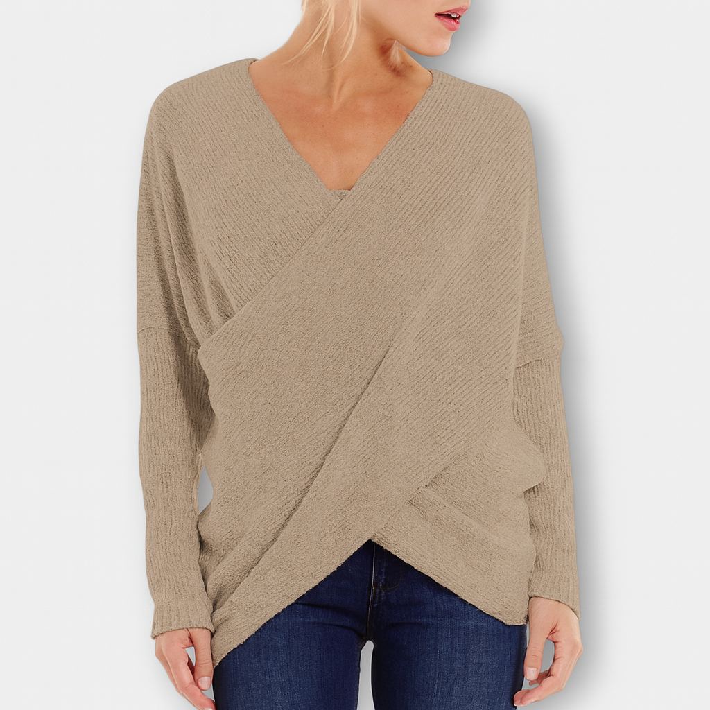 Strikket cardigan – Elegant grøn komfort