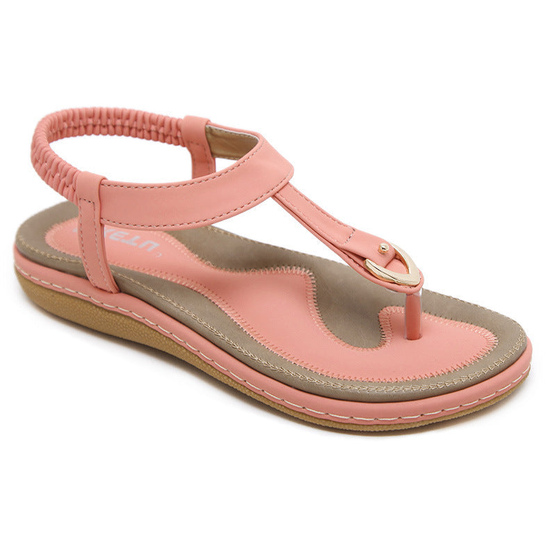 Laura - Sandal med ergonomisk komfort og elastisk hælstrop